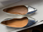 Silver party shoes