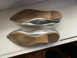 Silver party shoes