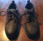 Sketchers Brown Leather Size 8 Hiking Shoes