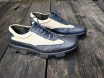 Donald Pliner Blue Leather Shoes- Mens 8.5