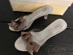 Nina women's shoes like new worn once to wedding straps and all