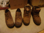 red wing -10 1/2 steel toed shoes -HIGH TOP SHOES SOLD
