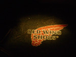 red wing -10 1/2 steel toed shoes -HIGH TOP SHOES SOLD