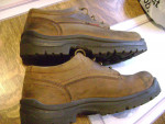 red wing -10 1/2 steel toed shoes -HIGH TOP SHOES SOLD