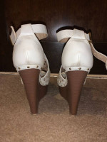 White Wedge Shoes