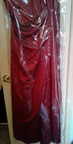 Three Formal Gowns Size 8/10  NEW with Tags Matching Bags & Shoes