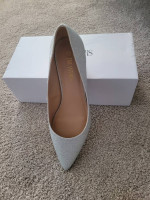 Silver Dress Shoes - Size 10