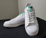 Adidas Stan Smith Men's Shoes White-Green, M20324, Size 9.5