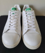 Adidas Stan Smith Men's Shoes White-Green, M20324, Size 9.5