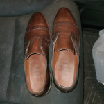 Allen Edmonds Men's Shoes 8.5D Clifton Model 3348 Brown Dress Shoes