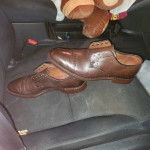 Allen Edmonds Men's Shoes 8.5D Clifton Model 3348 Brown Dress Shoes