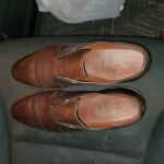 Allen Edmonds Men's Shoes 8.5D Clifton Model 3348 Brown Dress Shoes