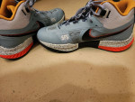 Shoes Mens High Top Nike Gray Blue Mix Size 11.5 NEW