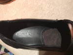 Lady's dress shoes, black, size 9.5N, Clarks brand