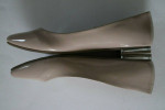 Never Worn Women's Size 6 Express Tan Patent Pointed-Toe Flats Shoes