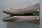 Never Worn Women's Size 6 Express Tan Patent Pointed-Toe Flats Shoes
