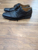 Collection by Clarks Ultimate Comfort men's dress shoes - black, 7.5