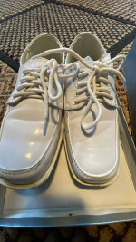 white boys dress shoes size 2 first communion