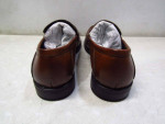 Asher Green Men's US 9.5 Loafer Dress Shoes Rust Cognac AG1295 - New