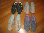 Ryka Closed Toe Mules Slip-On Slide-On Sneakers Sandals Shoes, Size 10