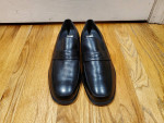 Men's Gallus Black Leather Dress Shoes