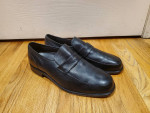 Men's Gallus Black Leather Dress Shoes