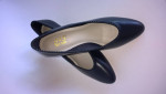 Womens 7M shoes navy soft leather "9.2.5 So Soft" new unworn condition
