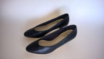 Womens 7M shoes navy soft leather "9.2.5 So Soft" new unworn condition