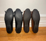 Women’s Black & Brown Salvatore Ferragamo Horsebit Tassel Shoes 7.5
