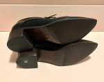 Women’s Chanel Black Leather Lace Up Shoes Size 8