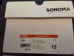 MENS SONOMA SN LOTUS GREY SIZE 12 SHOES NEW IN BOX