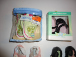 Lot of (6) Pairs of Girl's Shoes - Size 1 to Size 2