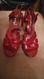 Yves Saint Laurent Shoes & Cosmetic Bag