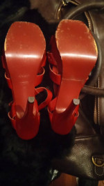 Yves Saint Laurent Shoes & Cosmetic Bag