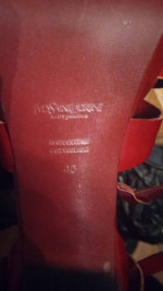 Yves Saint Laurent Shoes & Cosmetic Bag