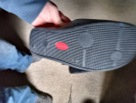 Velcro diabetic type shoes