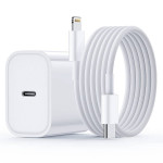 [Apple MFi Certified] Pautron iPhone Charger 20W Fast Charging Cord Wa
