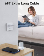 [Apple MFi Certified] Pautron iPhone Charger 20W Fast Charging Cord Wa