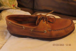 Sperry Boat Shoes Men 14M Gold Cup 2 Eye Sahara STS10467 SOFT Leather