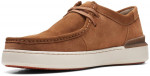 Clarks Men's Court Lite Wally Cognac Suede Shoes Size 9.5M NEW IN BOX