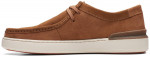 Clarks Men's Court Lite Wally Cognac Suede Shoes Size 9.5M NEW IN BOX