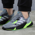 adidas X9000L4 Men's Running Shoes - Grey / White / Black, 9.5M, NEW