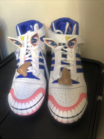 Adidas KF Forum Hi Y GX3872 White Blue Sneaker Shoes Mens Size 11