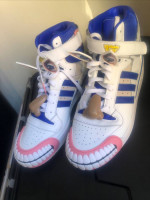 Adidas KF Forum Hi Y GX3872 White Blue Sneaker Shoes Mens Size 11