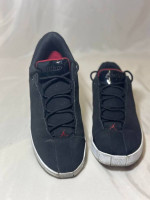 Nike Air Jordan AO1732-001 Kids Shoes Black/White/Red