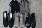 Five Pairs Women's Shoes Size 7 in Excellent Condition