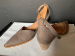 Sundance Yalon Gray Graydon Heeled Shoes Size 9/39 #86921
