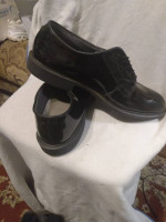ALTAMA BLACK HIGH GLOSS ARMY MILITARY UNIFORM DRESS SHOES