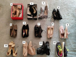 Women's shoes size 6.5/7 Most New – Flats, Heels, sneakers, booties