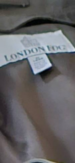 London Fog trench coat/ M K Shoes